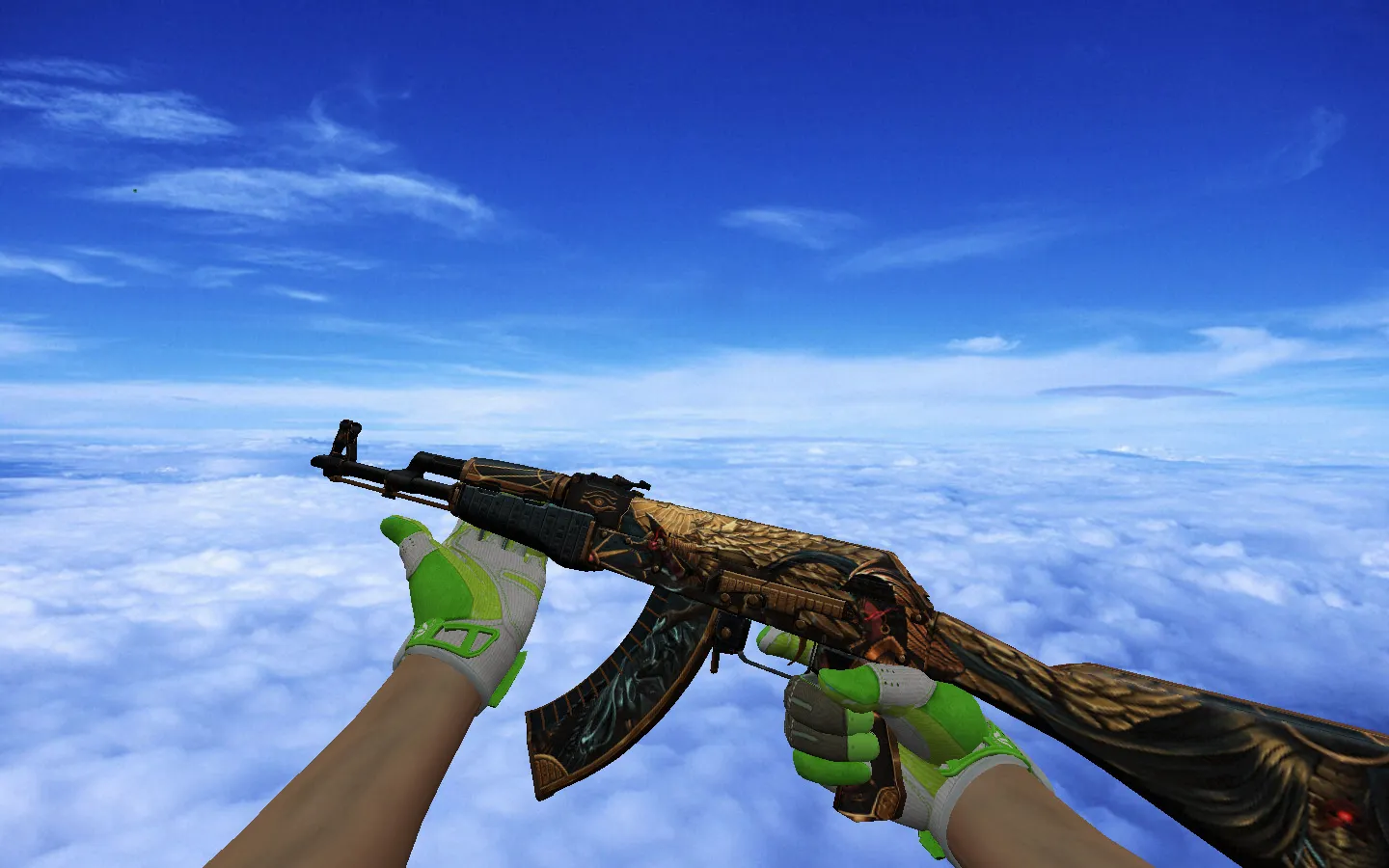 Скриншот Pack Hedge Maze + Fracture Case для CS 1.6: оружейные v_, p_, w_ модели, звуки, осмотр и глушитель на USP-S