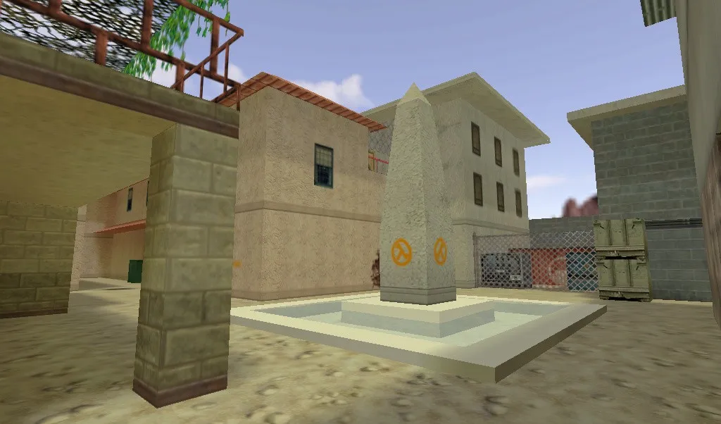 Скриншот  Карта de_street для CS 1.6: Тактика и особенности