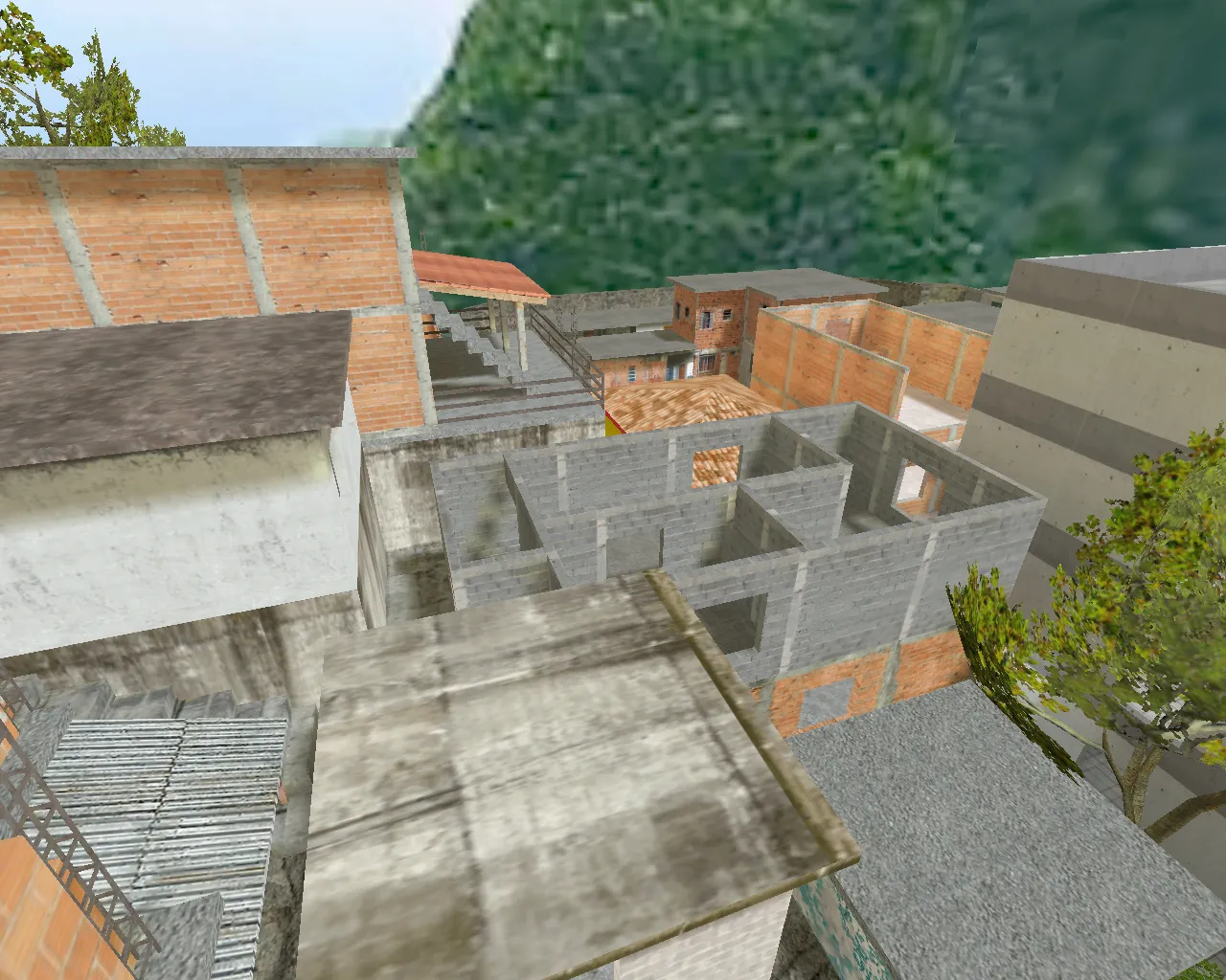 Скриншот  Карта de_rocinha для CS 1.6: тактика и особенности