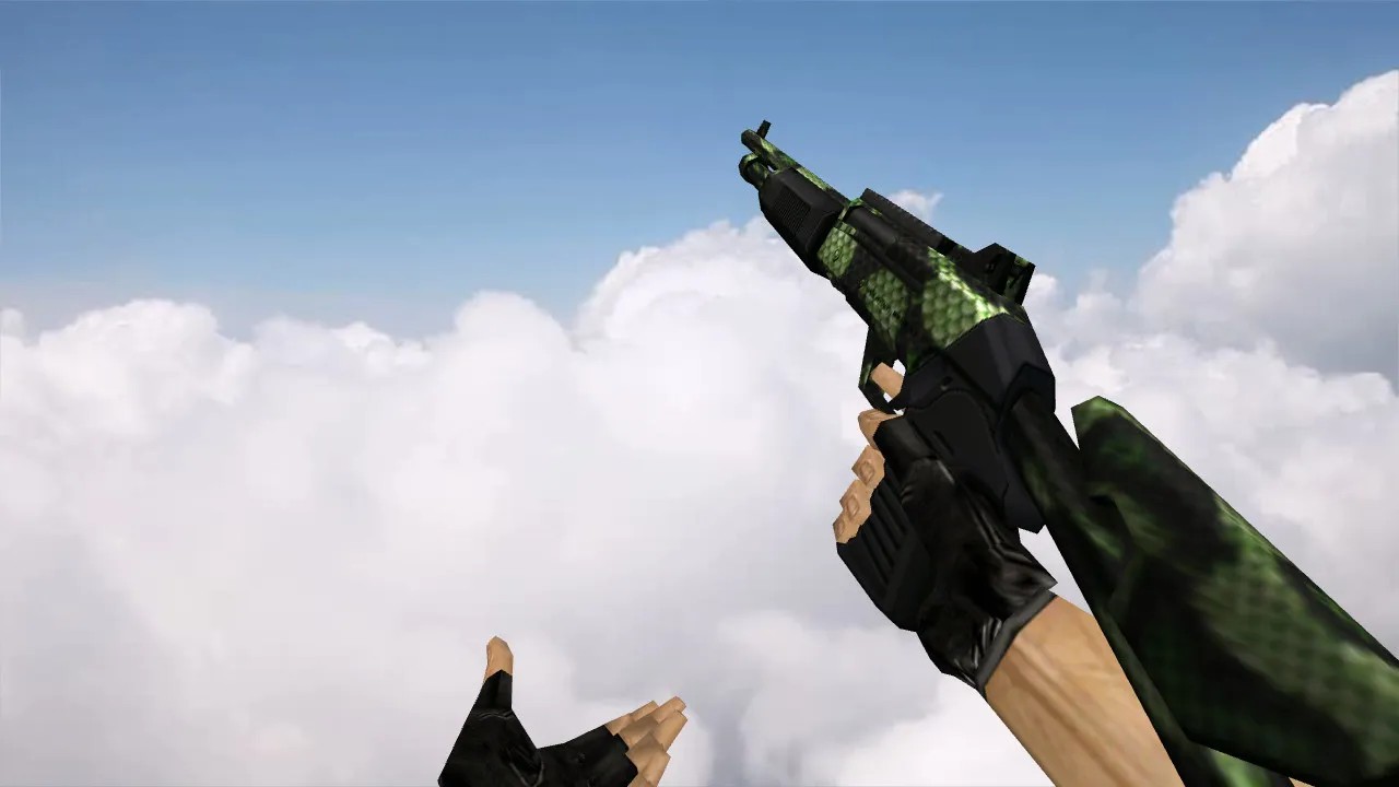 Скриншот Модель XM1014 Snake для CS 1.6 - Уникальные текстуры и анимации