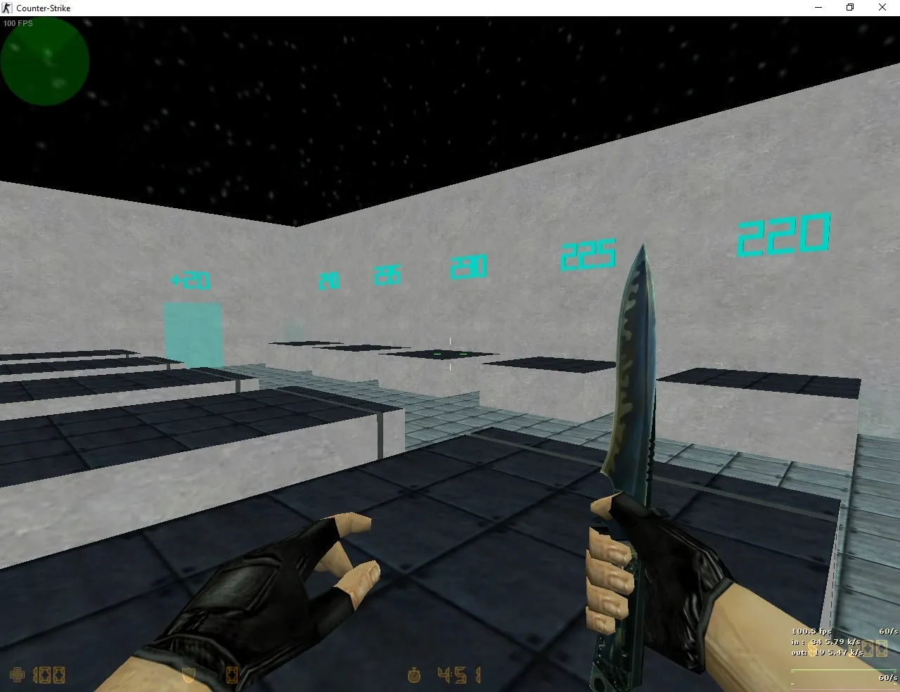 Скриншот  deathrun_glasslight_medium_fix для CS 1.6: подробный обзор карты, точки, тактика, оптимизация и запуск без риска