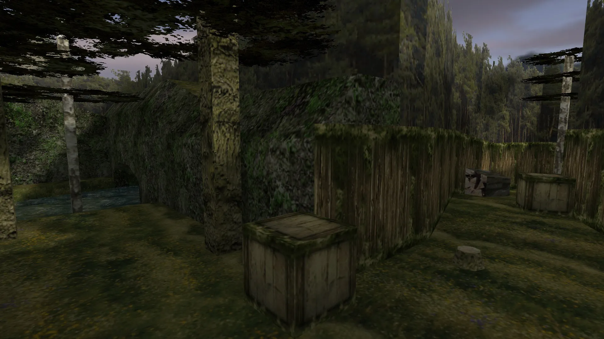 Скриншот  Карта de_stonepit для CS 1.6 – тактика, оптимизация и баланс