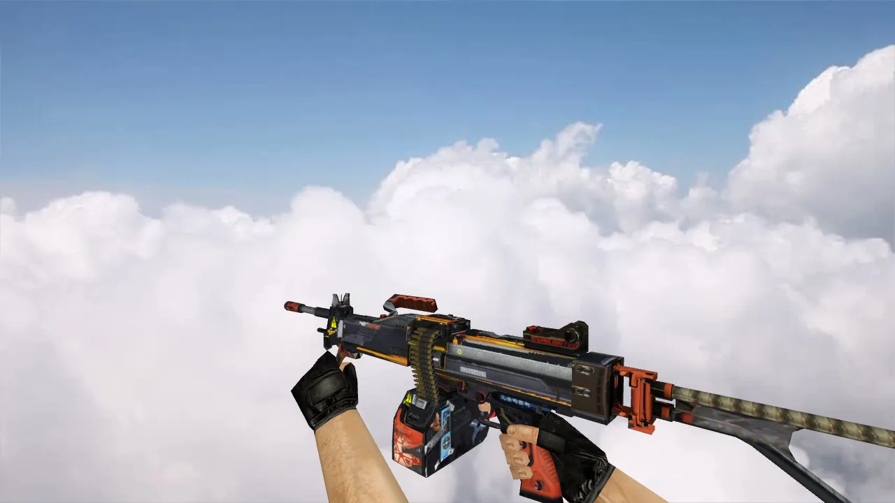 Скриншот Модель Negev Crossbar для CS 1.6 - Обновление оружия