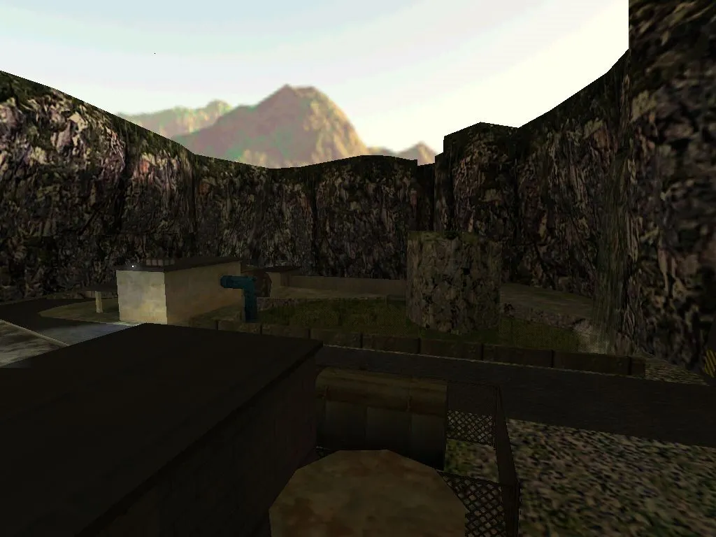 Скриншот  Карта de_sunrise для CS 1.6 - Тактические возможности и детали