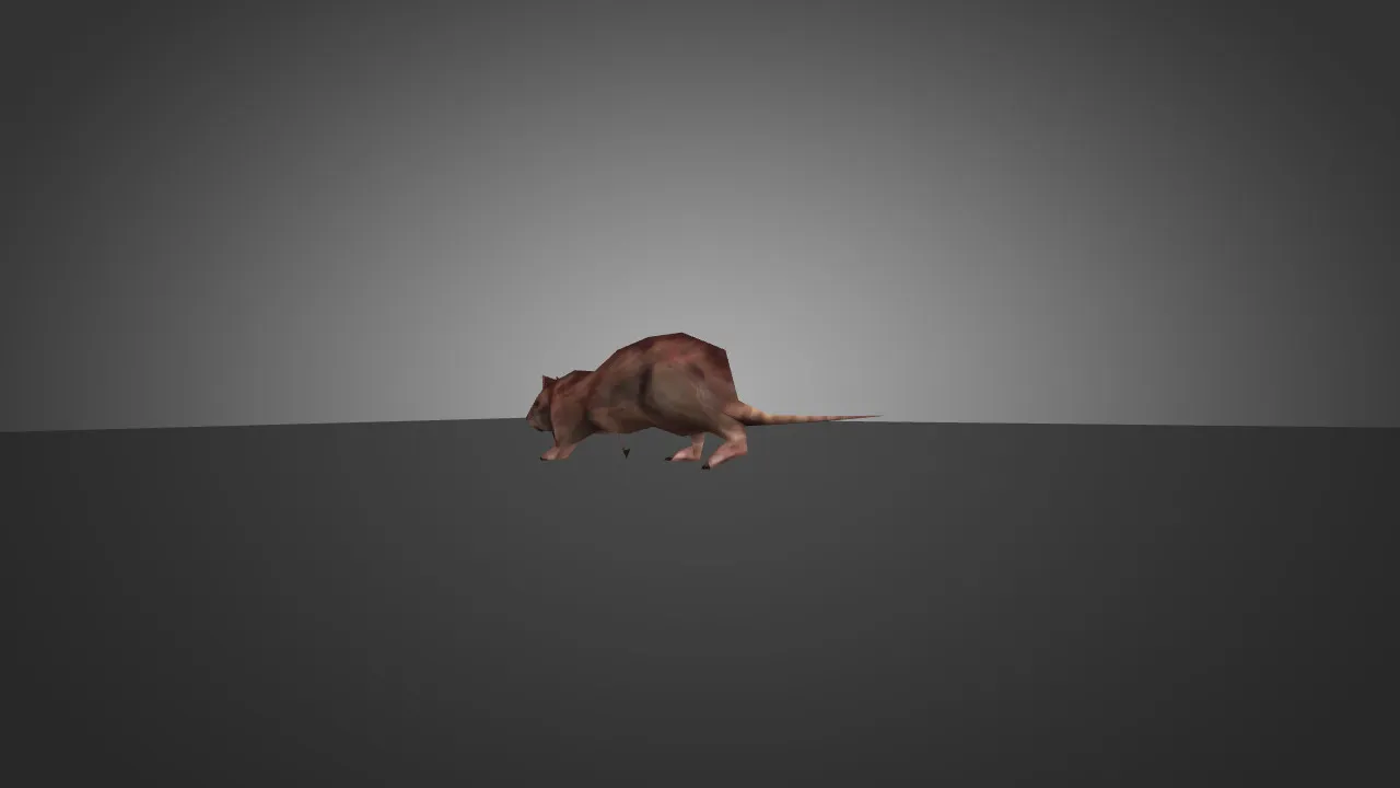 Скриншот Модель «HL1 Rat» для CS 1.6 - Уникальная Курица для Вашей Игры