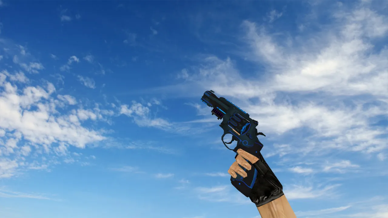 Скриншот Модель «R8 Revolver Plasmax» для CS 1.6 - Особенности и установка