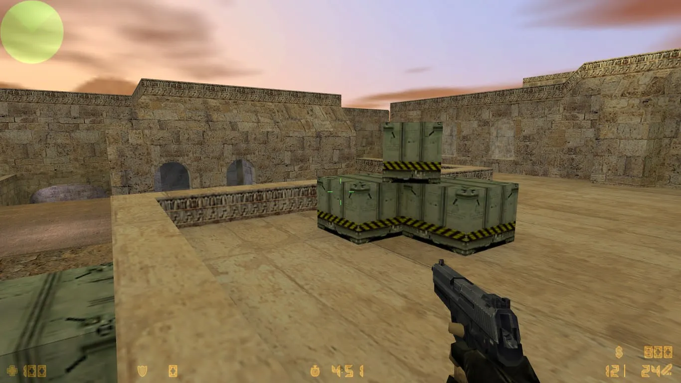 Скриншот  de_dust-aztec для CS 1.6: карты DE, баланс сторон, точки и .nav для ботов