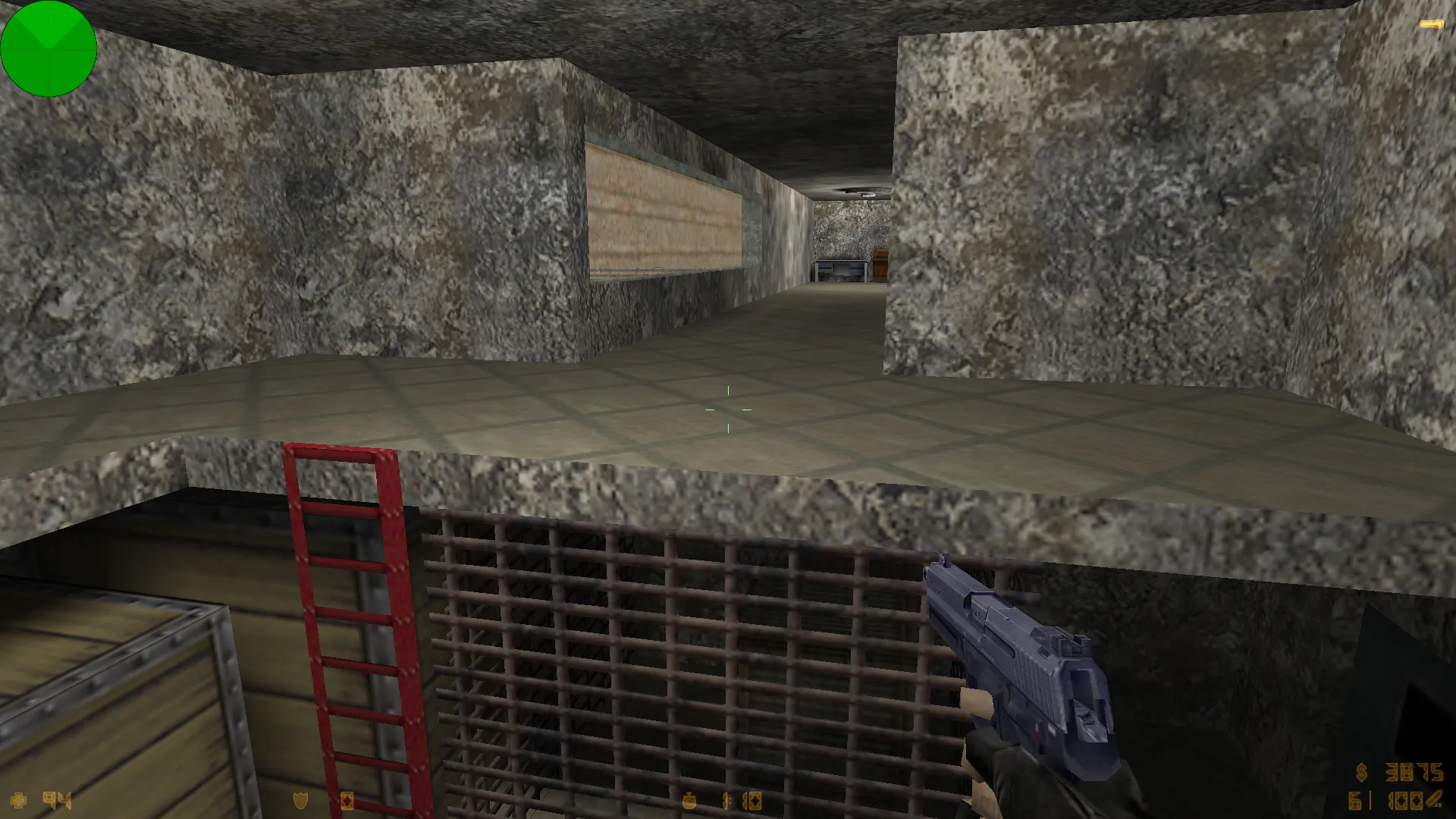 Скриншот  de_dissolve для CS 1.6: обзор карты, точки, тактика CT/T, боты .nav и настройка под FPS