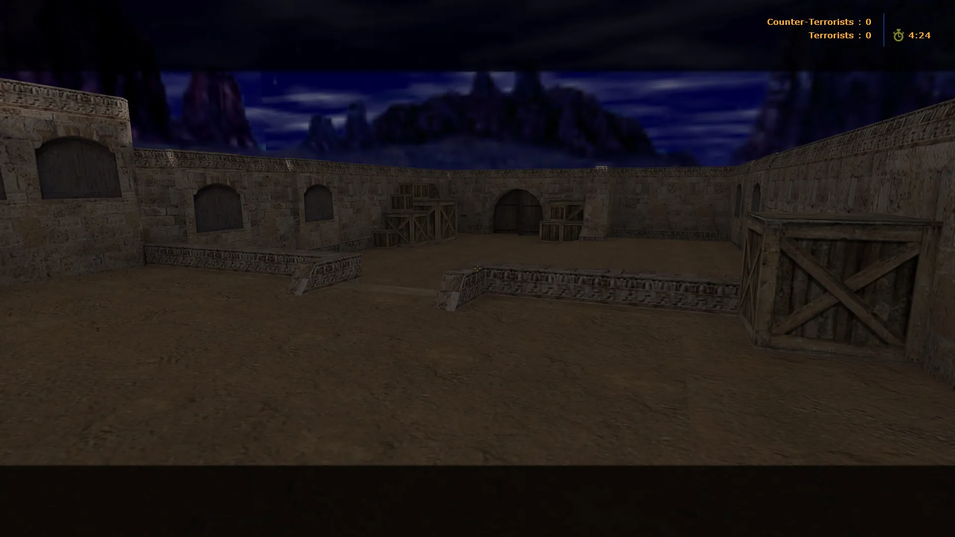 Скриншот 666_dust_night — DE карта для CS 1.6: ночной Даст2, точки, маршруты, .nav, оптимизация wpoly/epoly