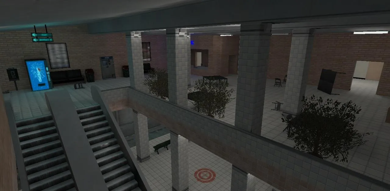 Скриншот Карта «de_metrostation» для CS 1.6