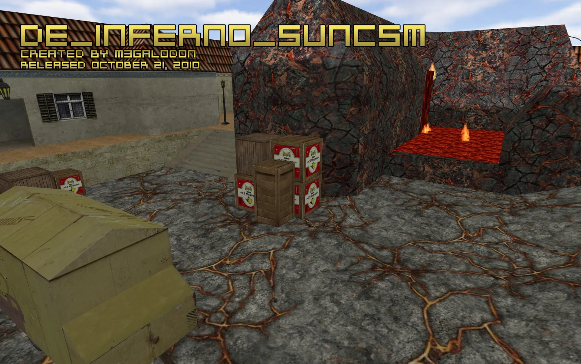 Скриншот  Карта de_inferno_suncsm для CS 1.6: Тактика и особенности