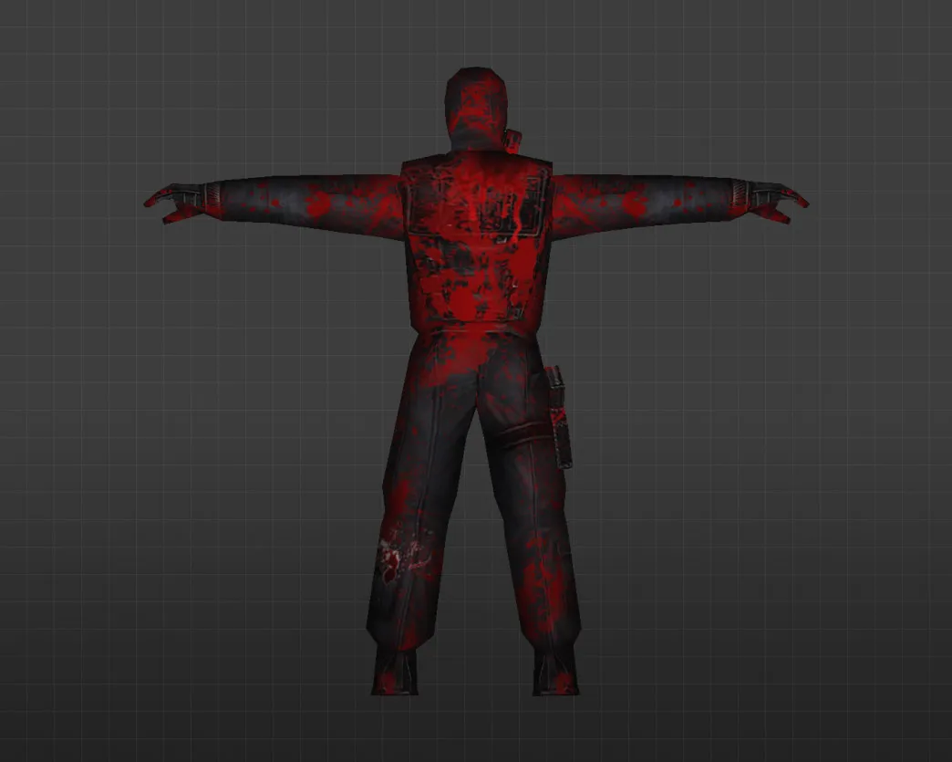 Скриншот Модель «Кровавый SAS» для CS 1.6 – Уникальный скин для игроков