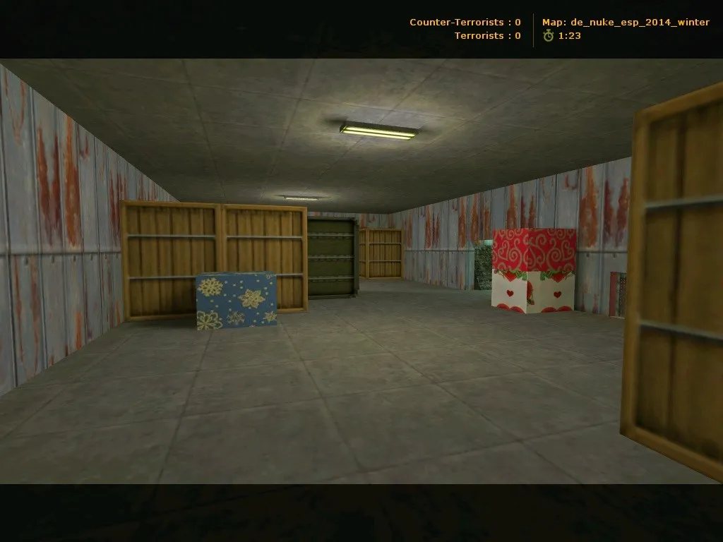 Скриншот  Карта de_nuke_esp_winter для CS 1.6: Полная информация и тактики