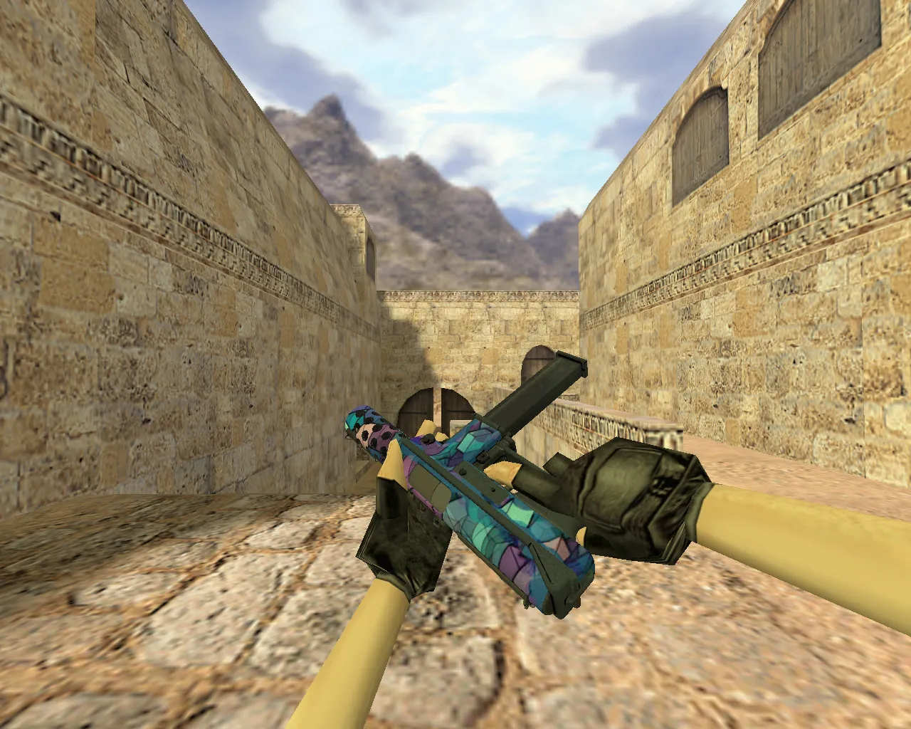 Скриншот Модель TEC-9 Кубикс для CS 1.6 - Уникальный Скин Оружия