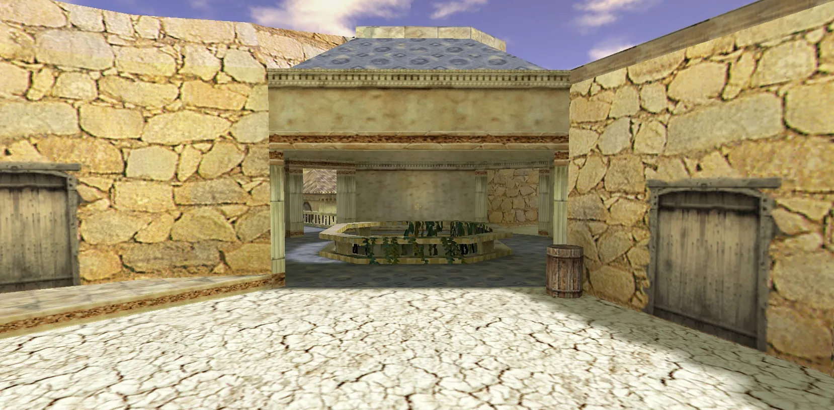 Скриншот  Карта de_troy для CS 1.6: Тактики и детали