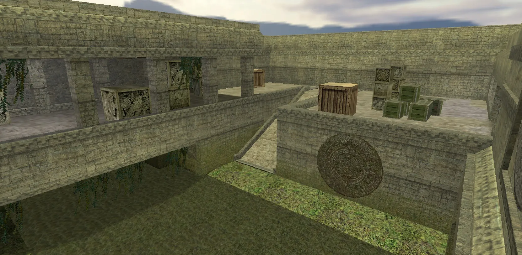 Скриншот Карта «de_mayariver» для CS 1.6