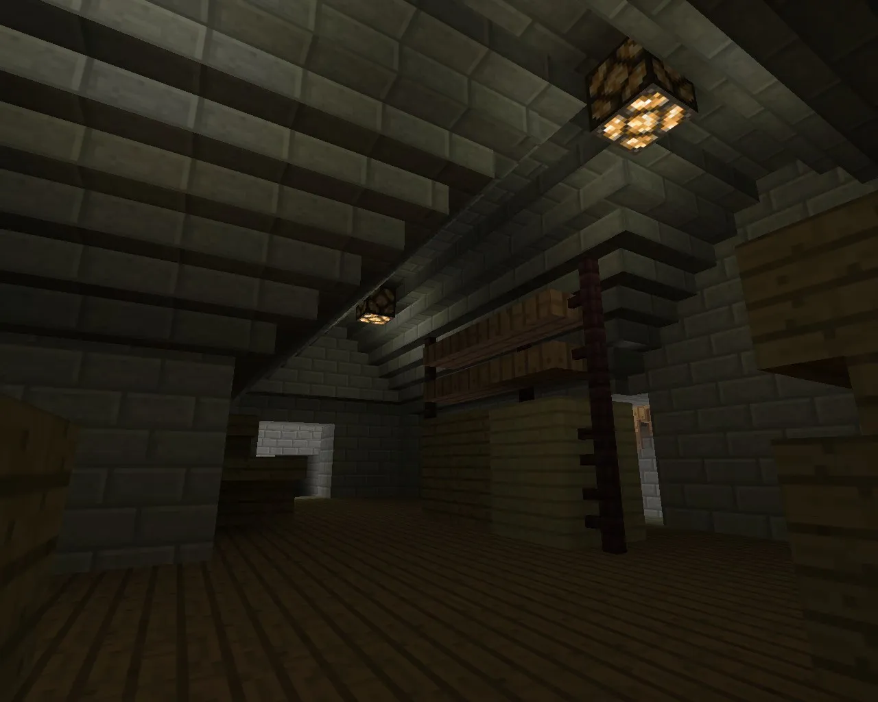 Скриншот  Карта de_aztec_minecraft для CS 1.6: точки, маршруты, .nav для ботов и оптимизация wpoly/epoly