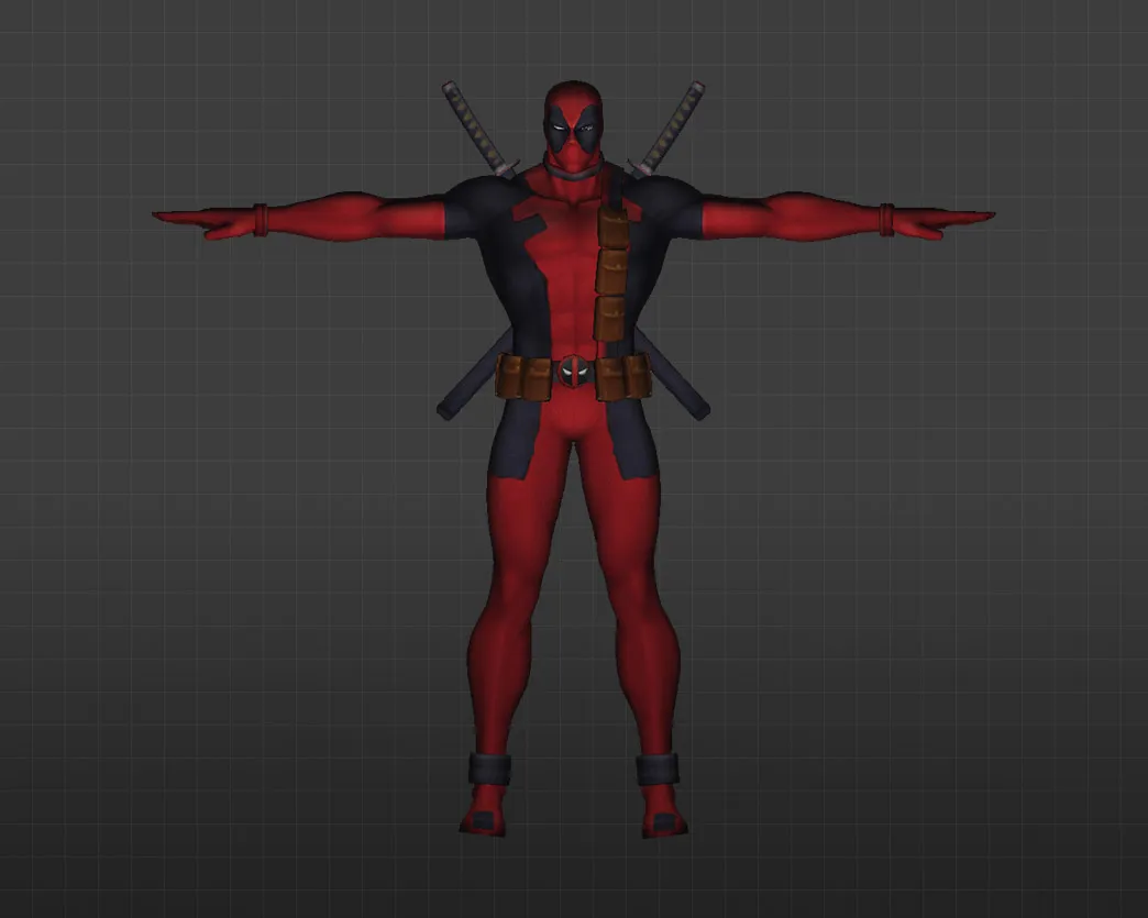 Скриншот Модель «Дэдпул» для CS 1.6 - Уникальный скин для настоящих фанатов