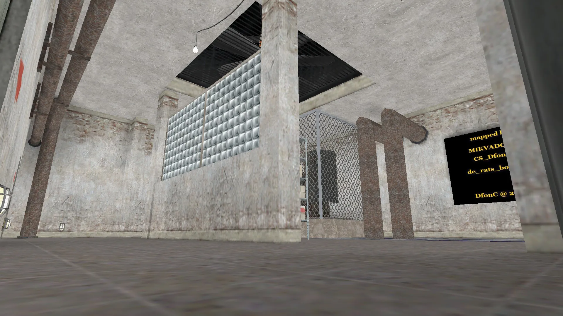 Скриншот  Карта de_ratsclub для CS 1.6 - Тактика, баланс и оптимизация