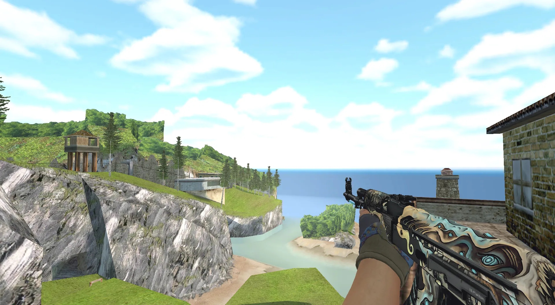 Скриншот Пак моделей оружия Hydra Gloves | Case Hardened Pack для CS 1.6: v_, p_, w_ модели, анимация осмотра, звуки и текстуры