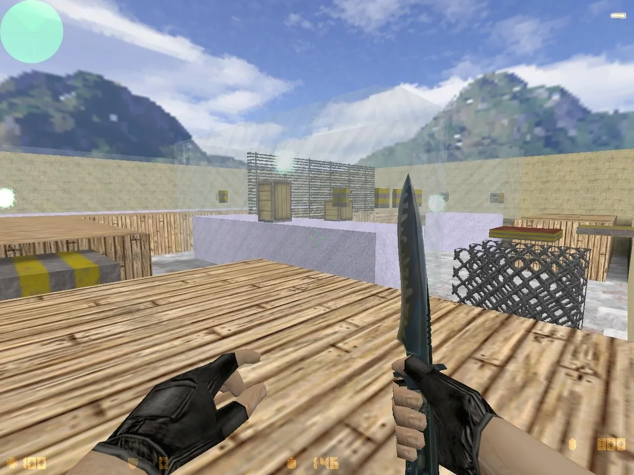 Скриншот  deathrun_wood_way_2_fix для CS 1.6: карта для deathrun, точки, маршруты и настройки игры