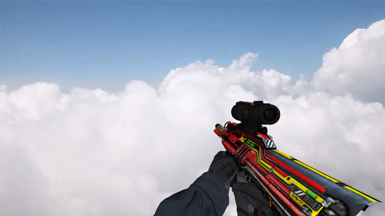 Скриншот Модель AUG Сид Мид для CS 1.6 - Качественные текстуры и анимация