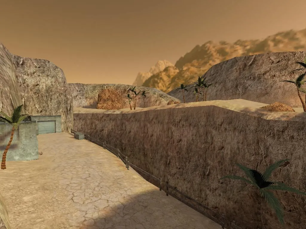 Скриншот  Карта de_desertcomplex для CS 1.6: точки, маршруты, .nav для ботов, оптимизация wpoly/epoly