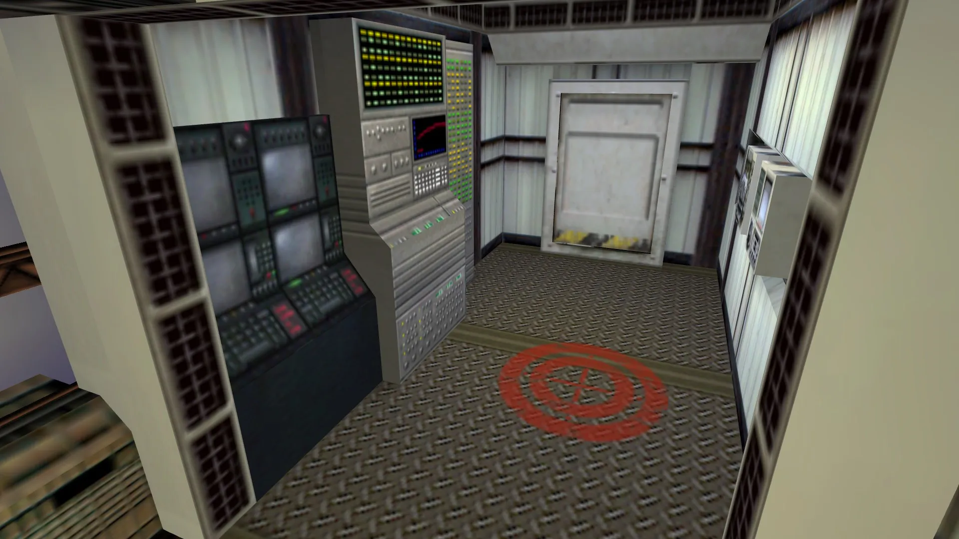 Скриншот  Карта de_shuttle_n8 для CS 1.6 - тактические возможности и особенности