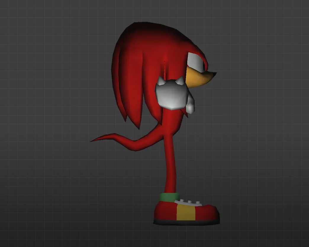 Скриншот Модель «Ехидна Наклз» для Counter-Strike 1.6 - Уникальный игровой опыт