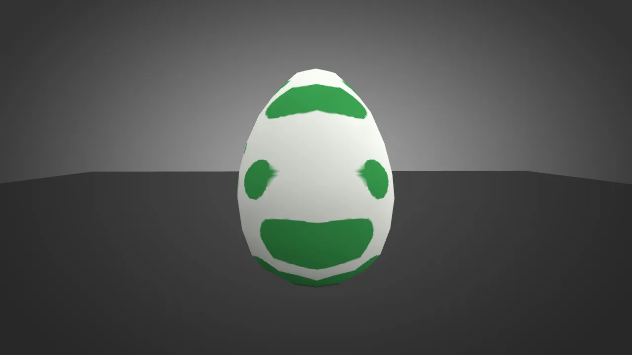 Скриншот Модель «Yoshi Egg» для CS 1.6 - Уникальный Скин Курицы