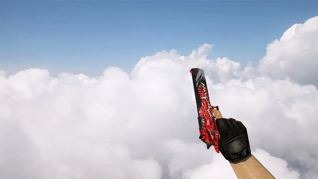 Скриншот Модель «Deagle Alligator 5000» для CS 1.6: Качественные текстуры и анимация