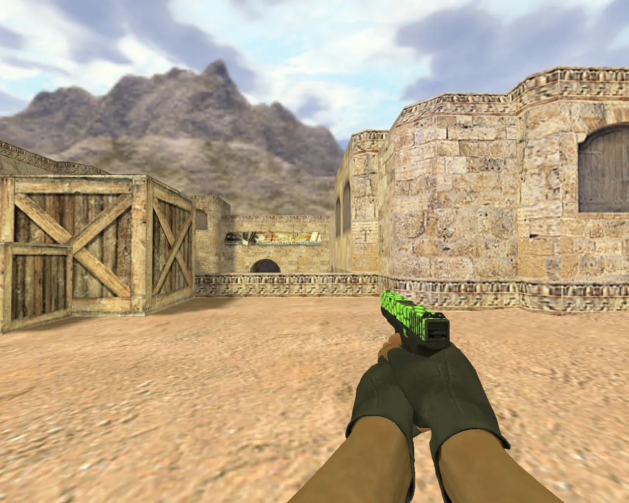 Скриншот Модель Glock Черепаха для CS 1.6 - Качественная текстура и анимация