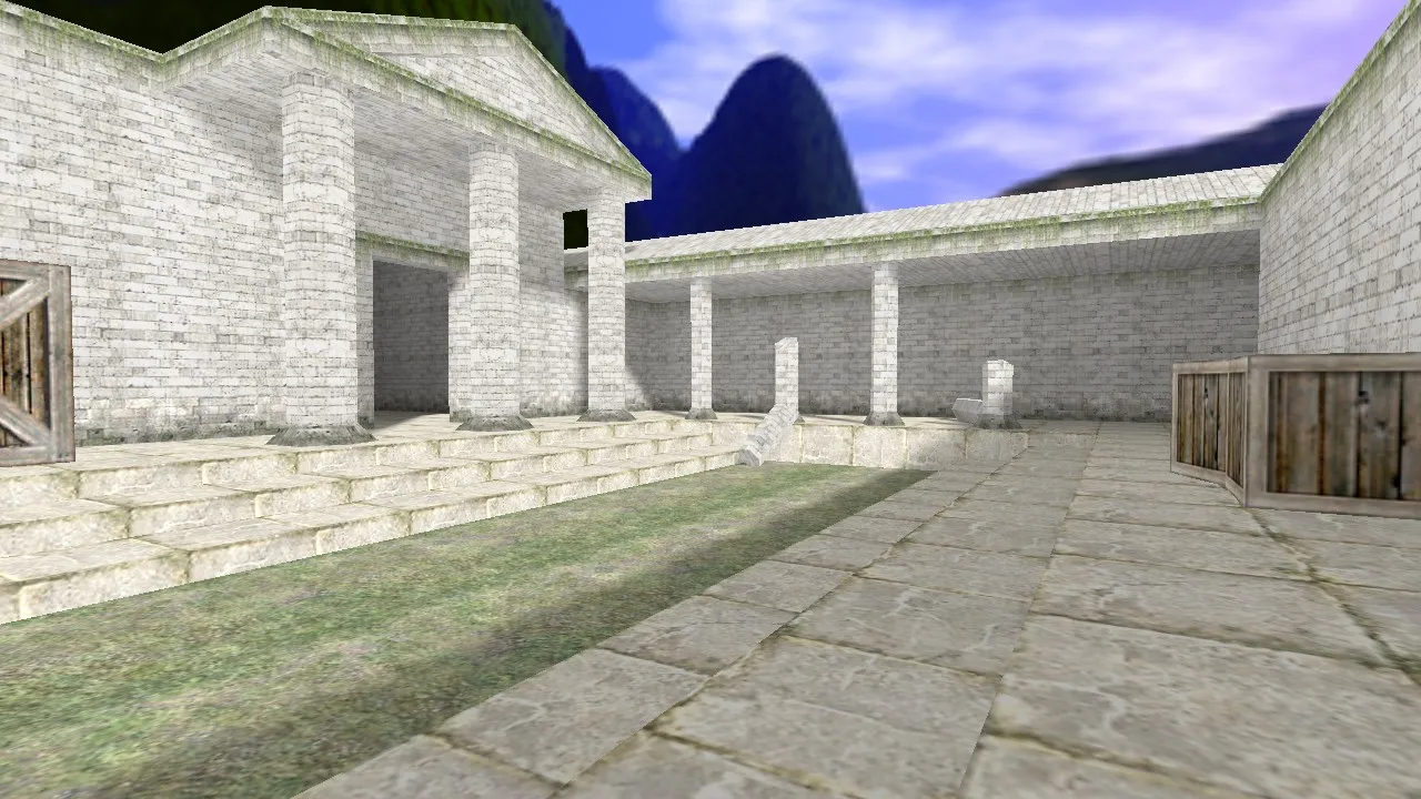 Скриншот  Карта de_romans для CS 1.6 - детальный обзор