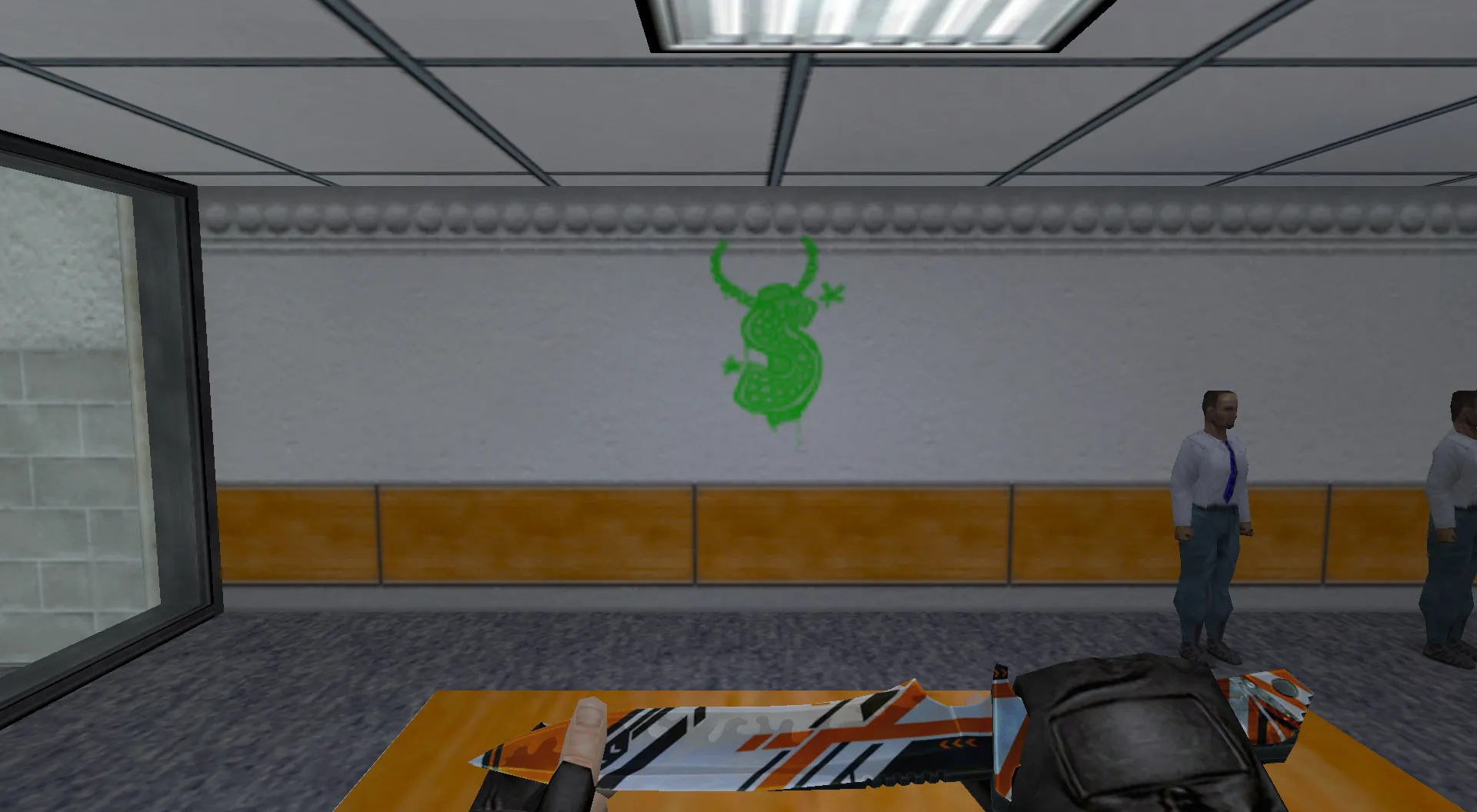 Скриншот Граффити «Побрякушка» для CS 1.6 - Уникальный стиль в игре