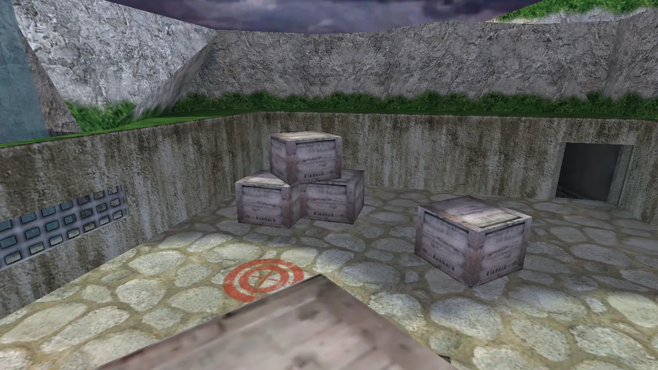 Скриншот  Карта «de_odigy» для CS 1.6 - Тактическая карта с интересным дизайном