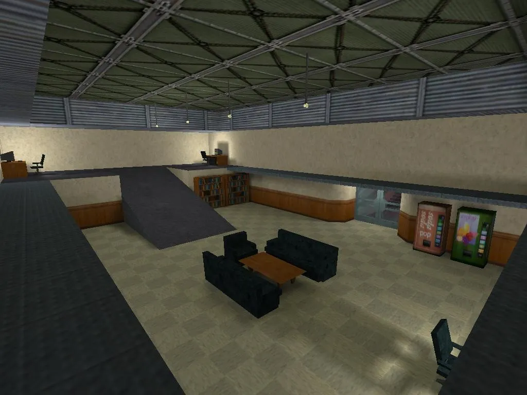 Скриншот Карта «de_nuke_midnight» для CS 1.6