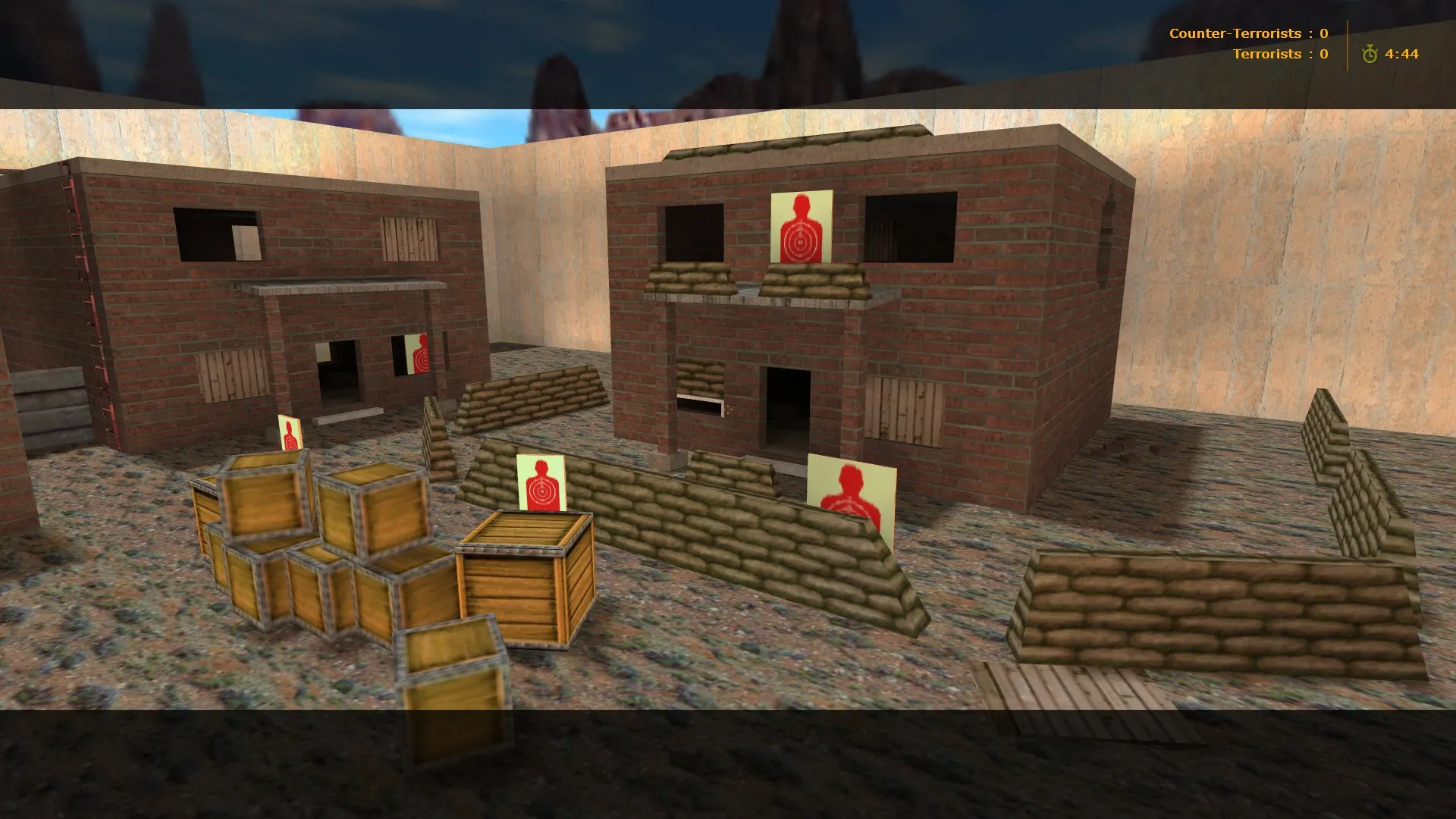 Скриншот  cs_combattown для CS 1.6: обзор карты, точки, маршруты, оптимизация и NAV для ботов