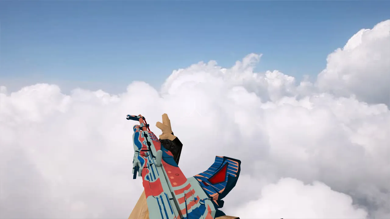 Скриншот Модель AK-47 Wayfarer 80 v_ для CS 1.6: p_ и w_ с звуками, анимацией осмотра, качеством текстур и настройкой