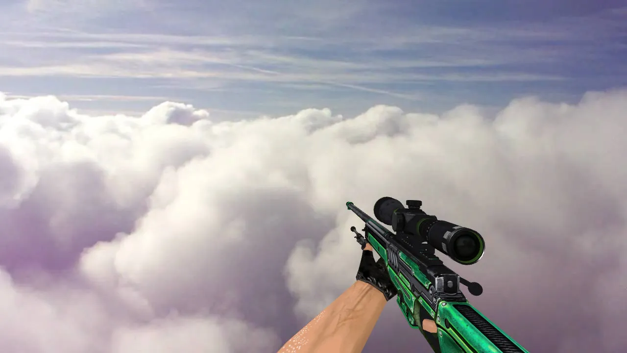 Скриншот Модель «AWP Viper Strike» для CS 1.6 - Высокое качество