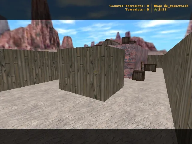 Скриншот  Карта de_toxicwaste для CS 1.6 - Погружение в атмосферу опасности