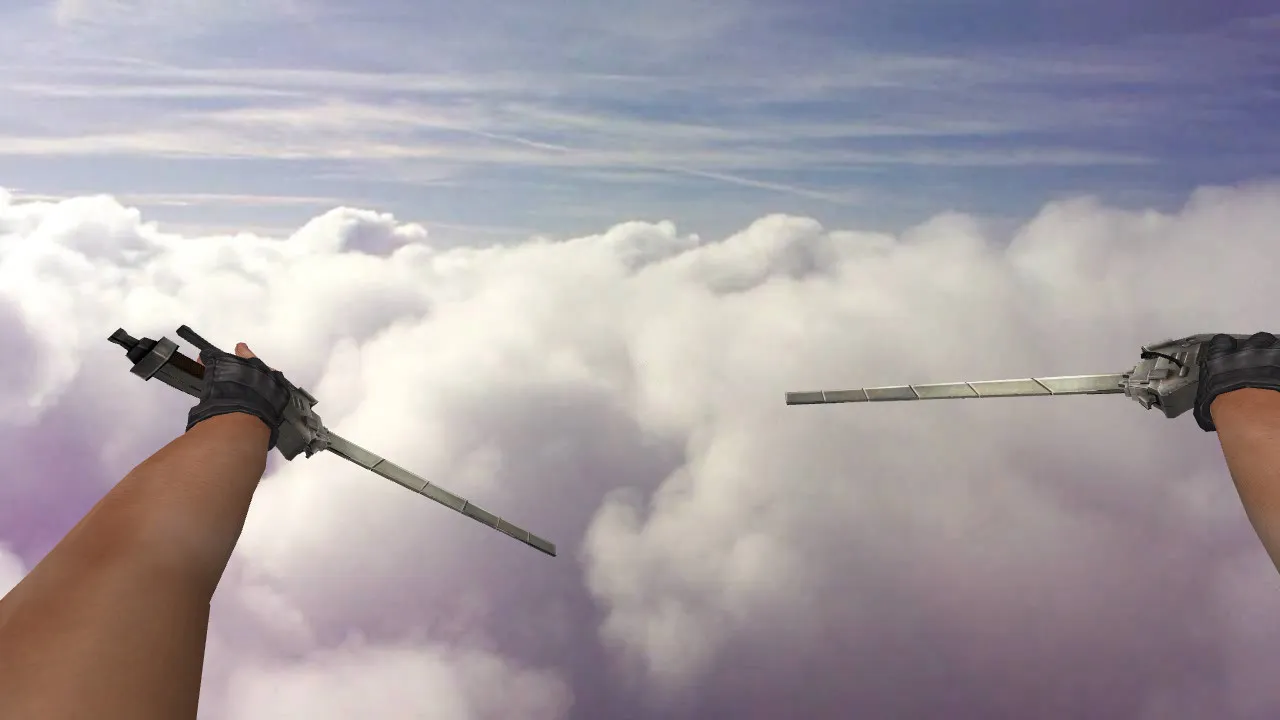 Скриншот Модель «Snap Blade» для CS 1.6: нож v_ и p_ модели, анимация осмотра, звуки и качество текстур