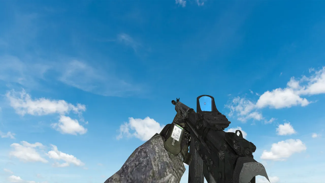 Скриншот  Пак моделей оружия «CoD MW3 Pack» для CS 1.6: v_, p_, w_ модели, звуки, анимация осмотра и текстуры