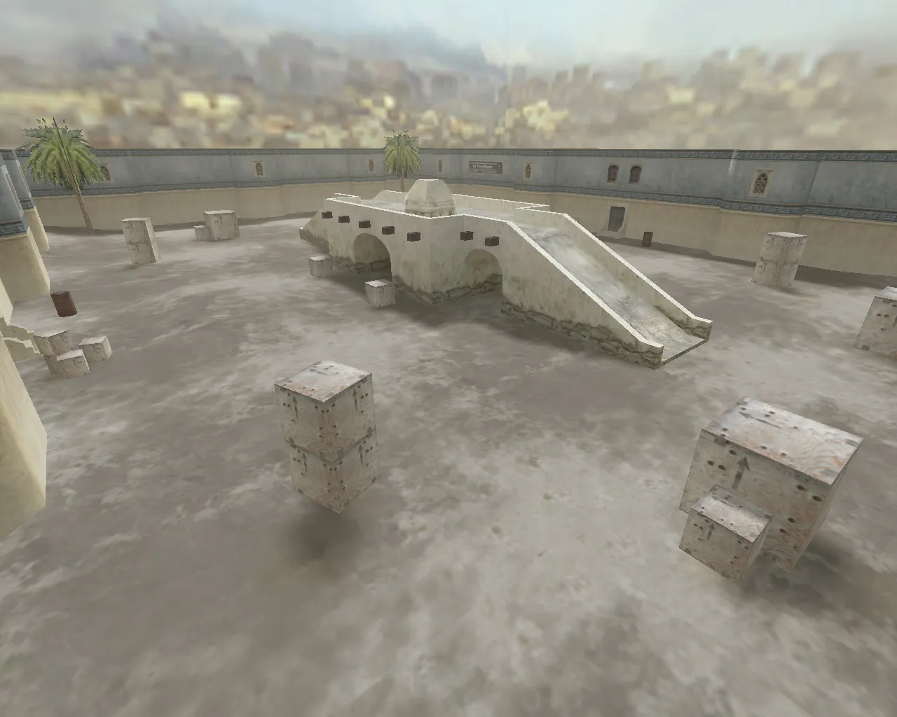 Скриншот  AWP карта css_india_go для CS 1.6: точки для снайпы, .nav для ботов и оптимизация