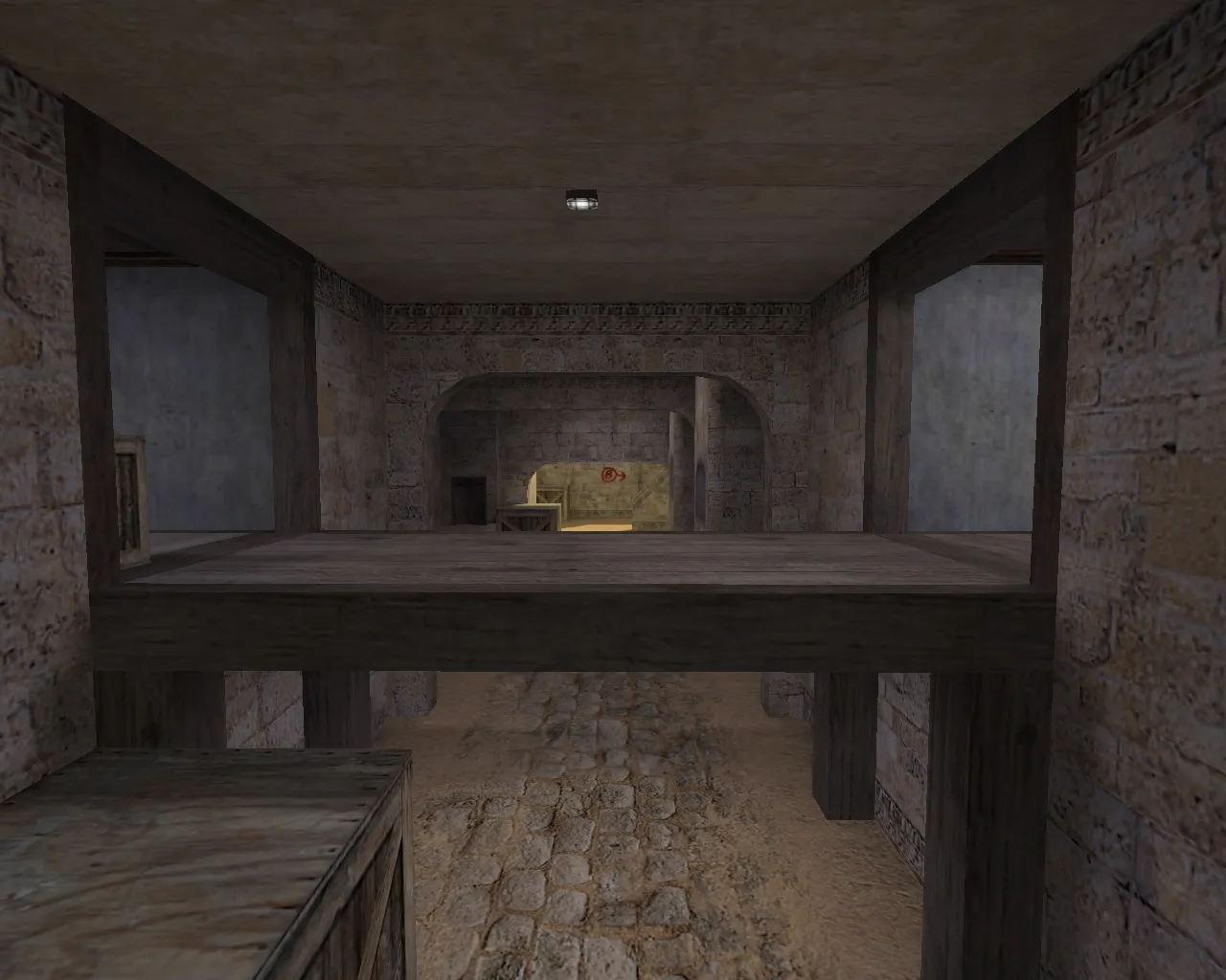 Скриншот de_avangard для CS 1.6: точки, заходы за CT/T, .nav для ботов и оптимизация карты