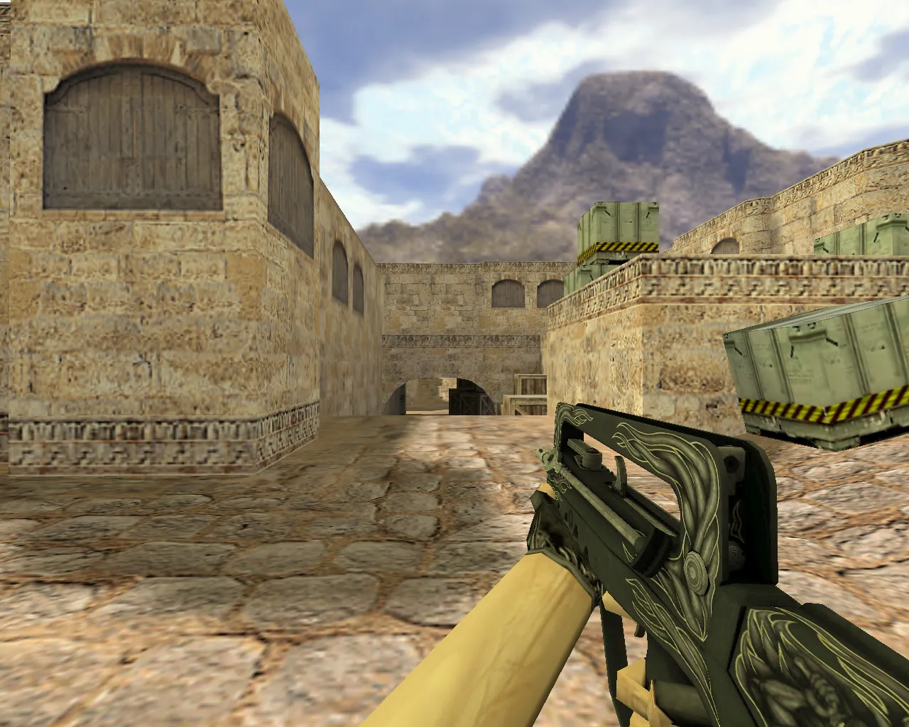 Скриншот Модель Famas Джинн для CS 1.6 - Качественная замена