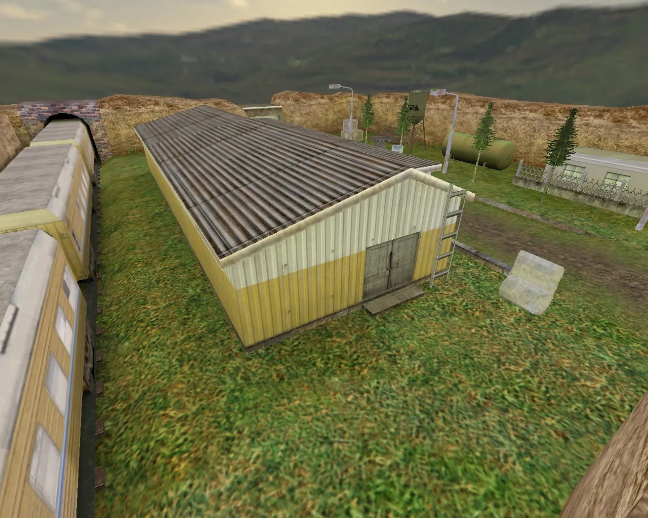 Скриншот  Карта awp_deposit_mz для CS 1.6: спавны, точки под AWP, .nav для ботов, оптимизация wpoly/epoly