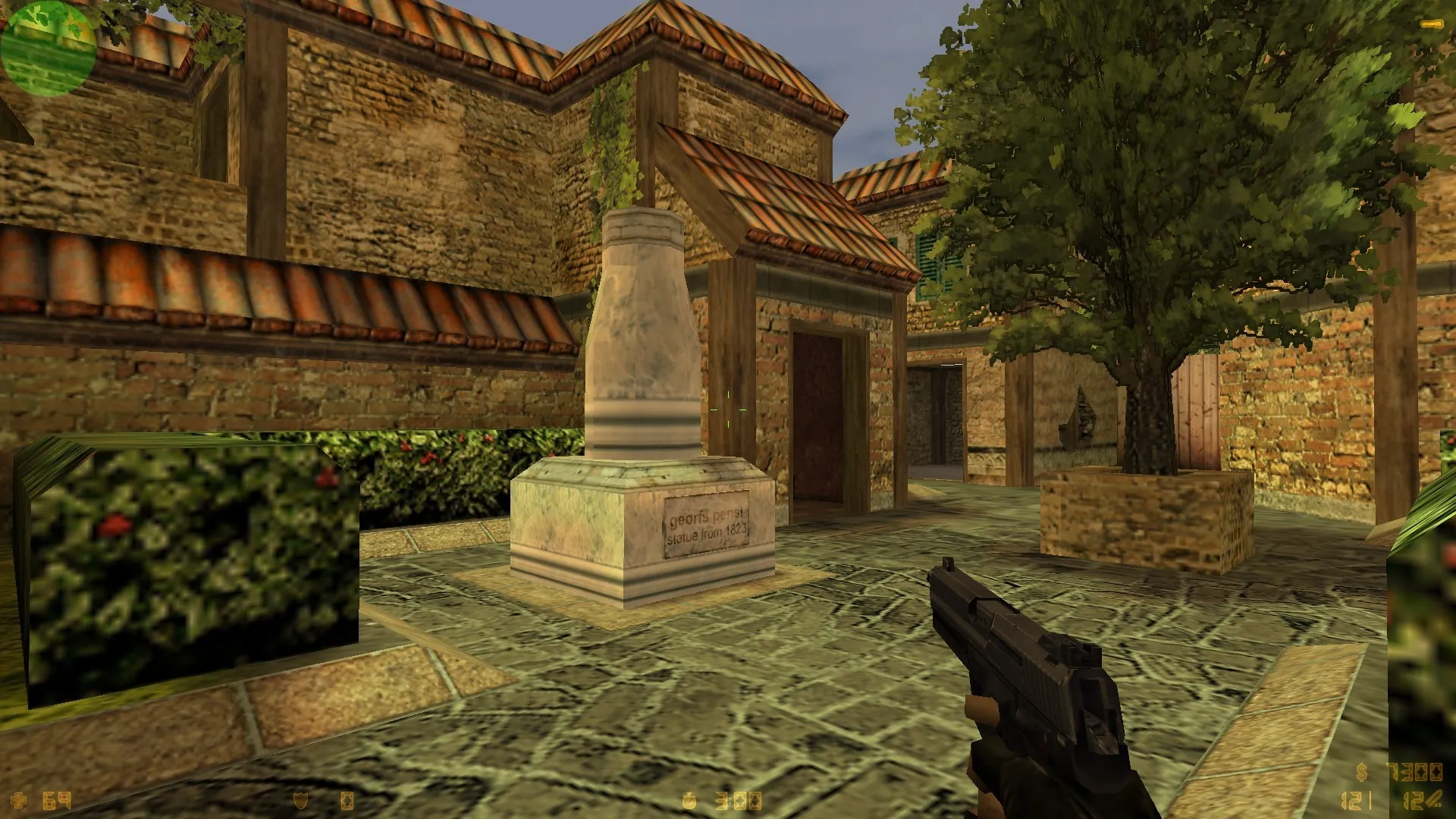 Скриншот  Карта de_crystal_v2 для CS 1.6: баланс сторон, тактика, оптимизация и .nav для ботов