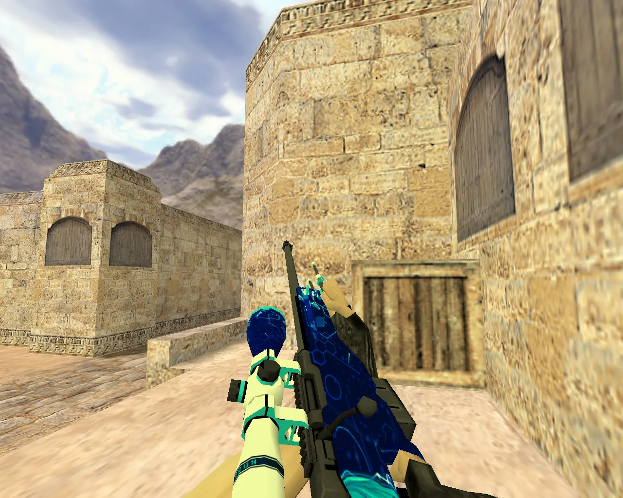 Скриншот Модель AWP Мику для CS 1.6 – уникальный скин для оружия