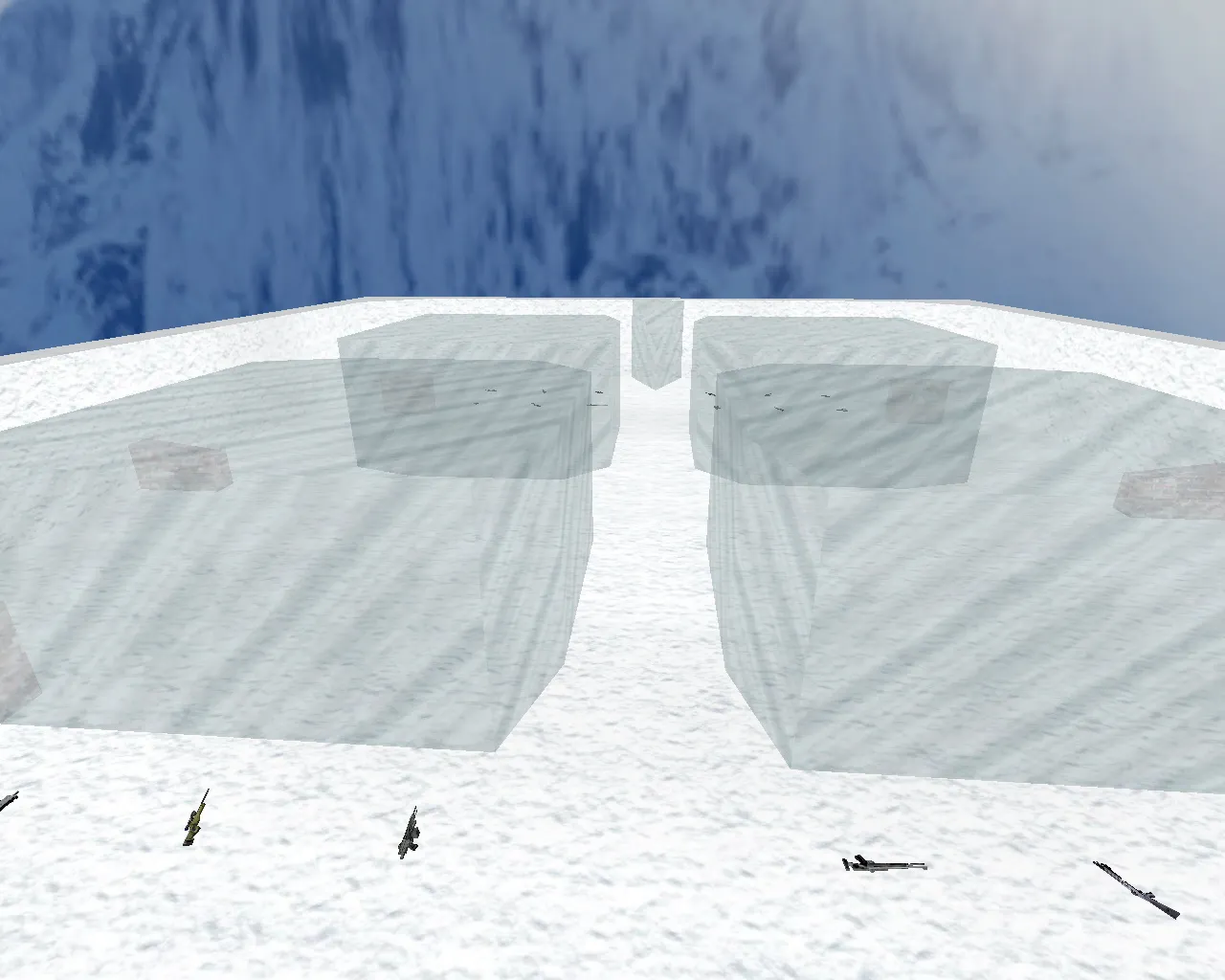 Скриншот  Карта fy_wallhack для CS 1.6: расстановка точек, баланс, .nav и оптимизация под серваки