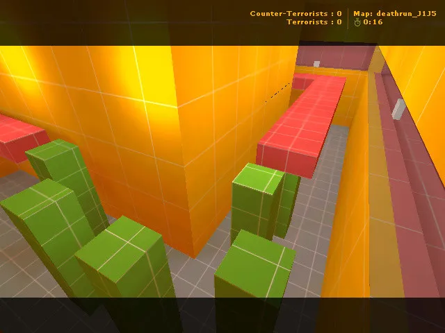 Скриншот  deathrun_j1j5 для CS 1.6: карта для др с ловушками, раундами и бот-путями